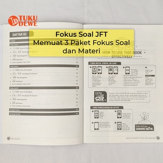 Jual Buku JFT Uji Kompetensi Bahasa Jepang - JFT Fokus Soal Basic A2 ...