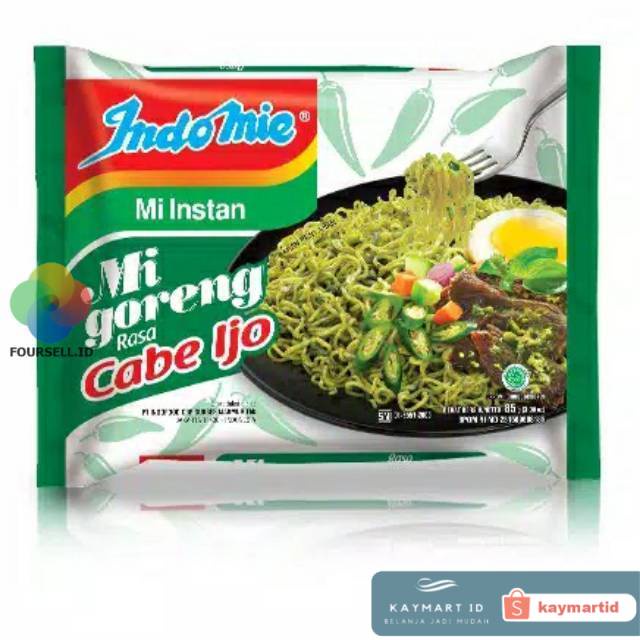 

Indofood - Indomie goreng cabe ijo Mi instan Mi Indomie