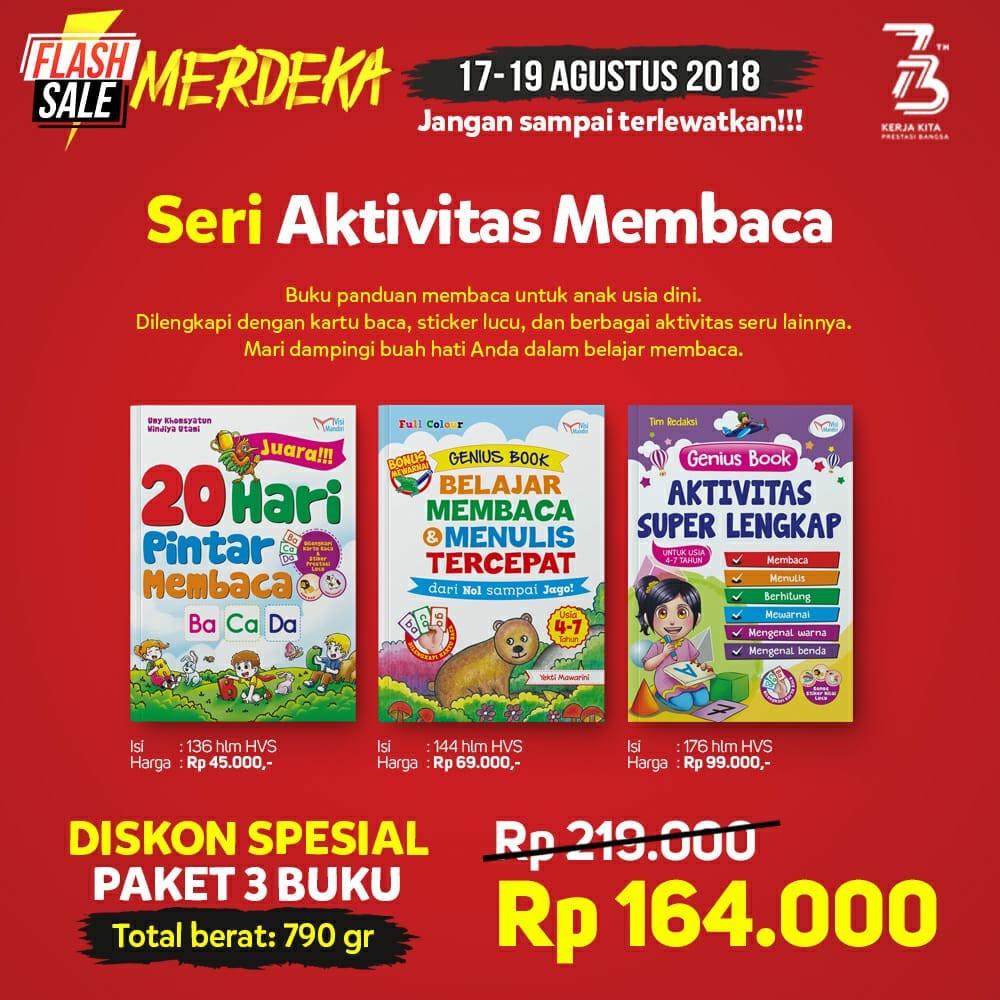 Paket Bundling Serial Aktivitas Membaca Shopee Indonesia