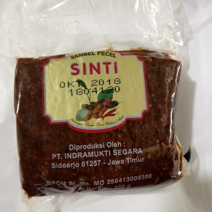 

SINTI Sambel Pecel (Bumbu Pecel) 200gr