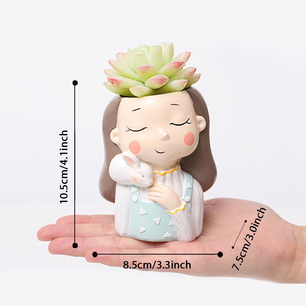 Pot Tanaman Bonsai Succulent Bahan Resin Ukuran Kecil Pot Tanaman Bonsai Succulent Bahan Resin Ukuran Kecil