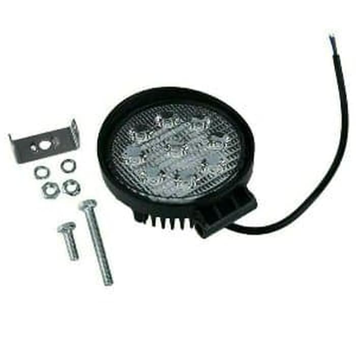 Lampu Tembak LED Sorot 27W Offroad BULAT 9 SMD