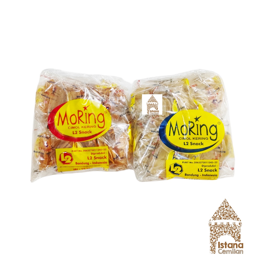 

Moring Cimol Kering L2 Snack Pedas / Original MINI (isi 10 pcs) PACK