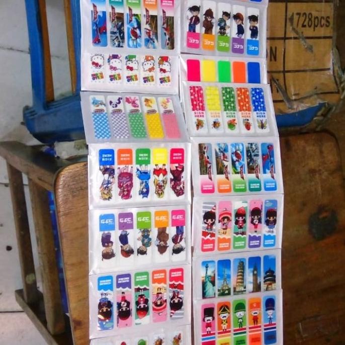 

Pembatas Buku Bahan Plastik / Sticky Note Terlaris