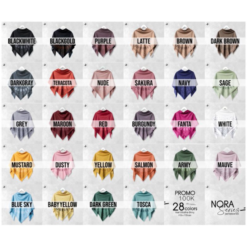 HIJAB NORA SERIES JOURNEY ORIGINAL
