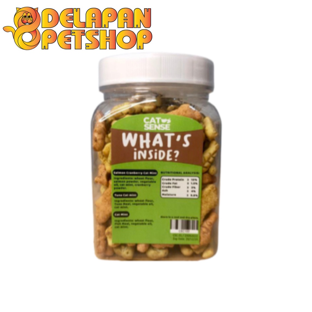 CatSense Snack Cookies 100 Gram / Catnip Biscuit / Cemilan Kucing