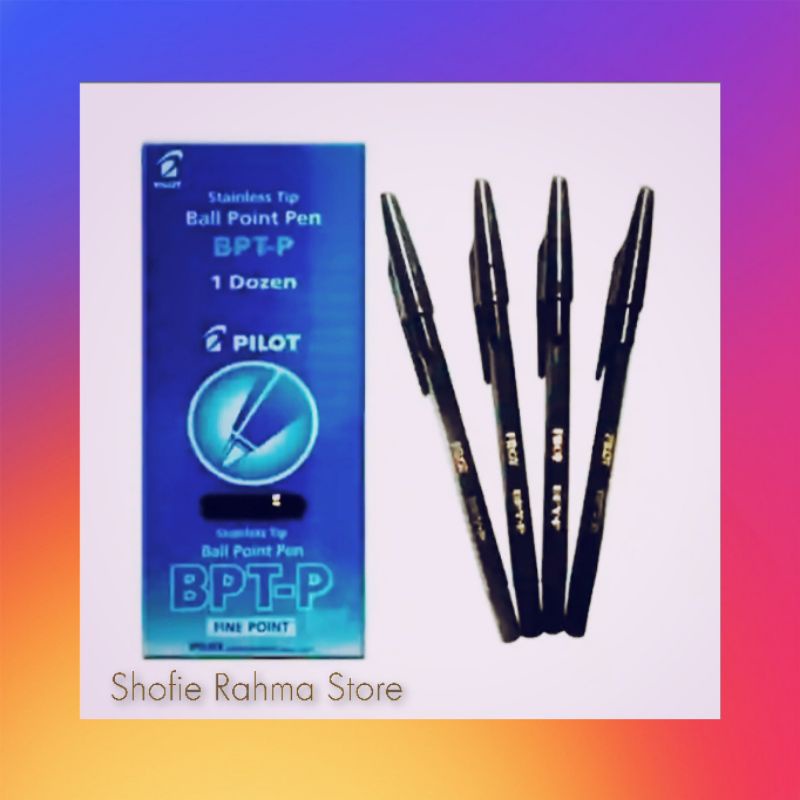 

Ballpoint Pilot Tinta Hitam (1 buah)