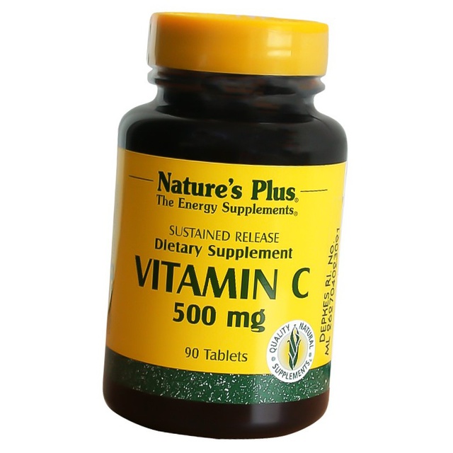 Nature's Plus Vitamin C 500mg 90's