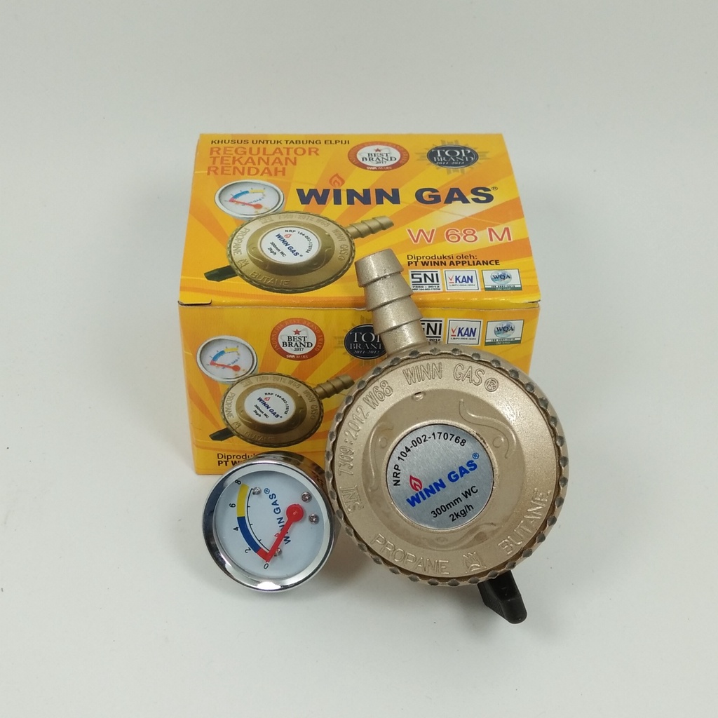 Winn Gas Regulator Gas Tekanan Rendah W-68M