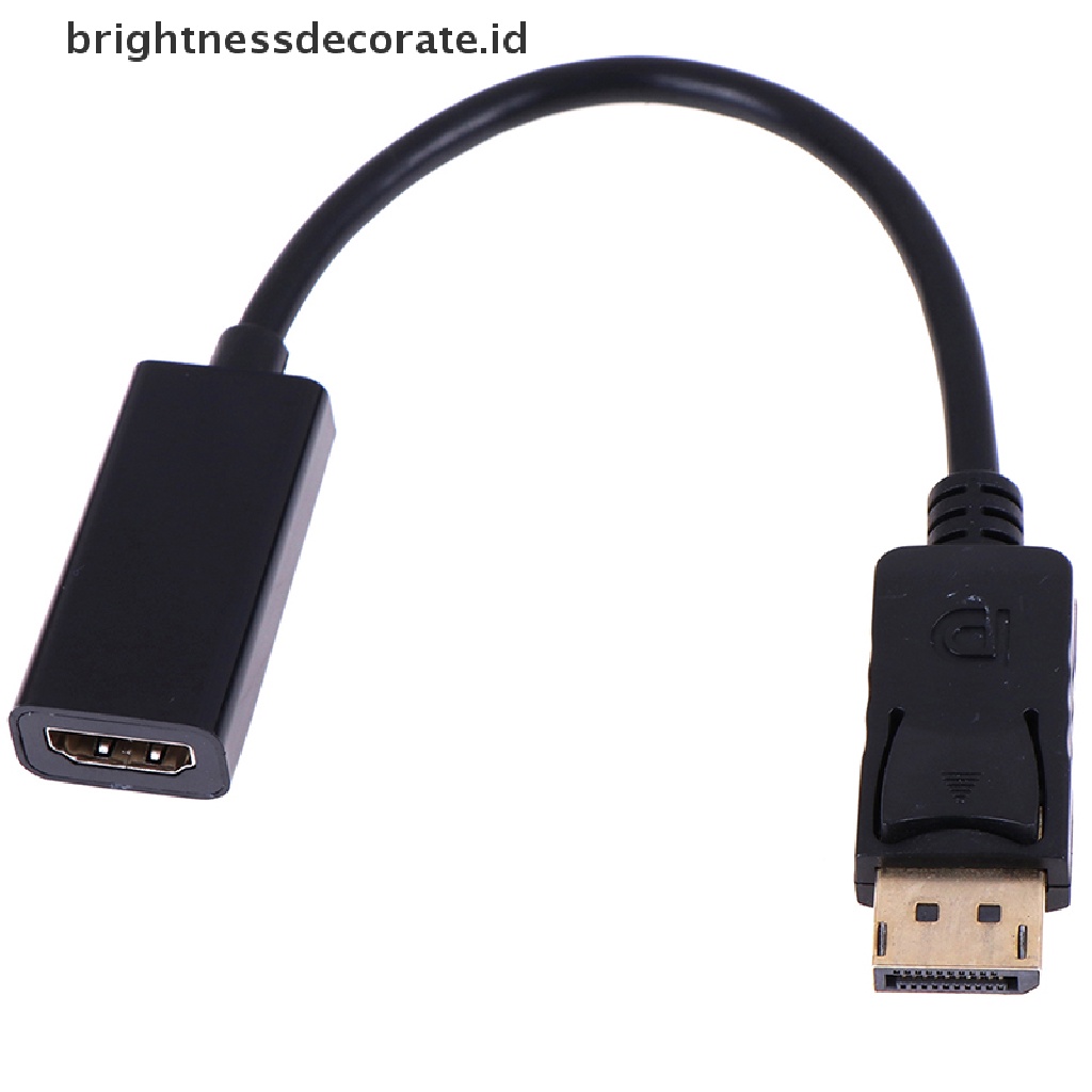 [birth] DP Display Port Male To HDMI Female Cable Converter Adapter [ID]