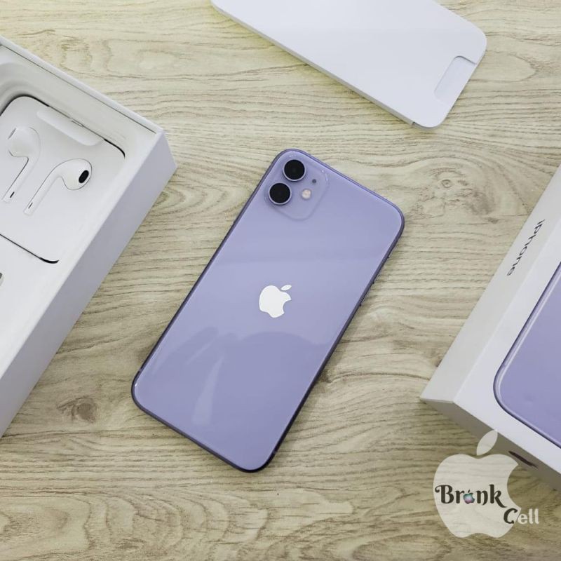Apple Iphone 11 Purple 64gb Inter Shopee Indonesia 