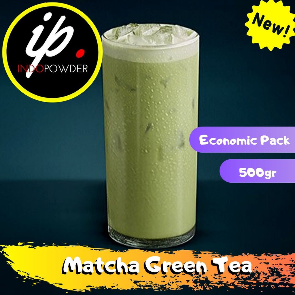 500 GRAM - Bubuk GREEN TEA MATCHA 500gr - Bubuk Minuman rasa GREEN TEA 500gr - MATCHA Powder 500g