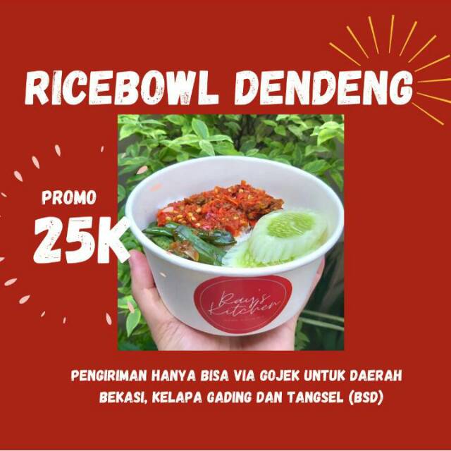 

Ricebowl Dendeng by MamaRay's Kitchen