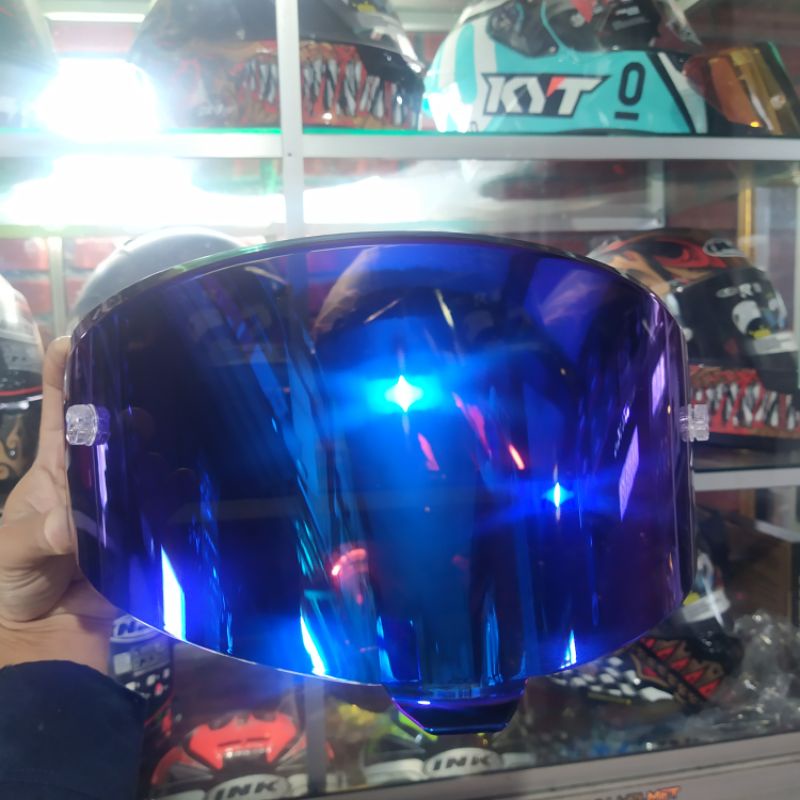 Flat Visor Njs Zx 1 all varian Visor Flat Njs Zx 1R visor iridium njs zx 1r