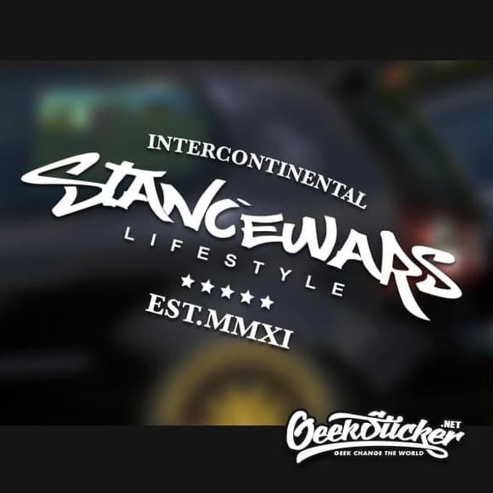 

sticker stiker jdm drift stancewars lifestyle international (ART. Z6223)