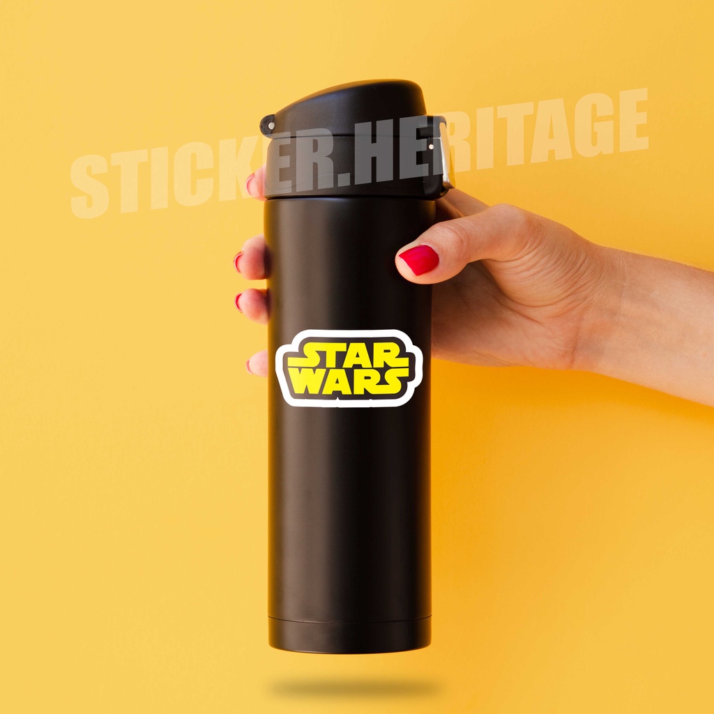 Stiker Aesthetic FONT STAR WARS | STIKER TUMBLER HP | STICKER AESTHETIC