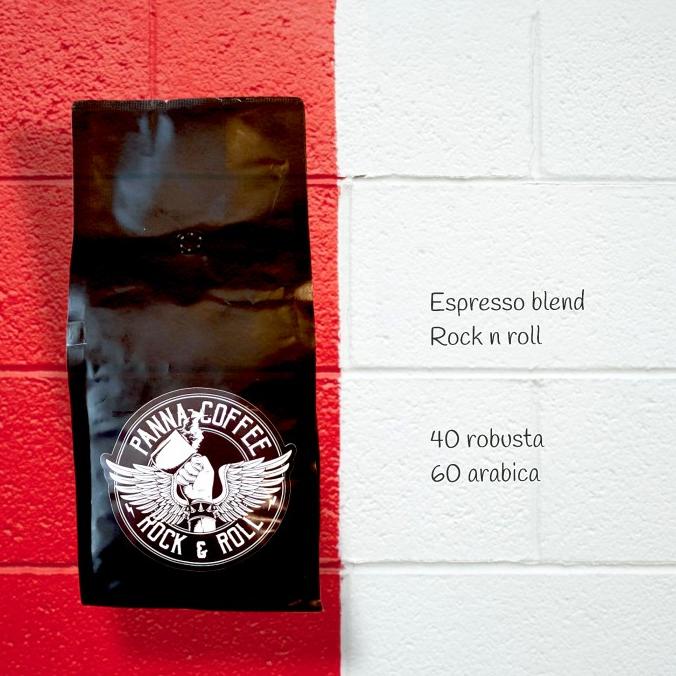 

[ COD ] Rock and roll blend espresso panna coffee arabika robusta blend TERBARU Kode 1292