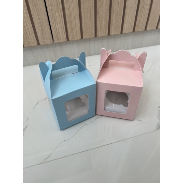 Box Cupcake 9 x 9 x 10,5 cm  (Min Order 5 Pcs)