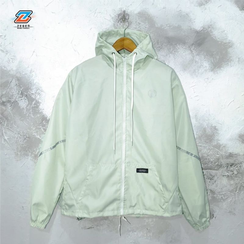 JAKET PARASUT WANITA OLAHRAGA JOGGING LARI / SEPEDA WATERPROOF-1