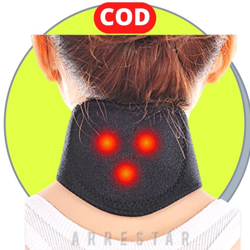 Alat Terapi Leher Pegal Sakit Kolesterol Magnetic Tourmaline Therapy Neck Massager