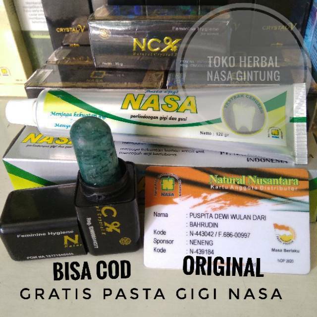 (COD/BAYAR DI TEMPAT) CRYSTAL X NASA KRISTAL X NASA CX NASA NCX NASA ASLI ORIGINAL