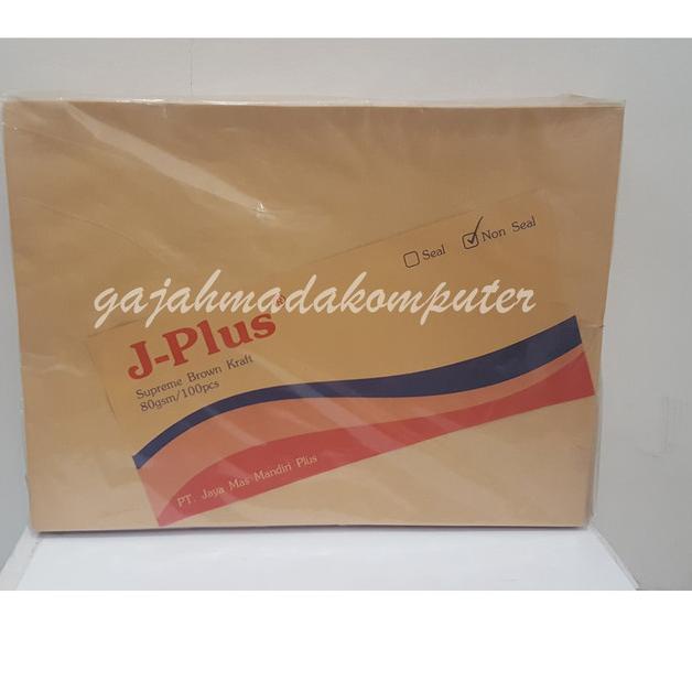 

➶ Amplop Kertas Coklat Samson merk J Plus uk A4 isi 100pcs ♫