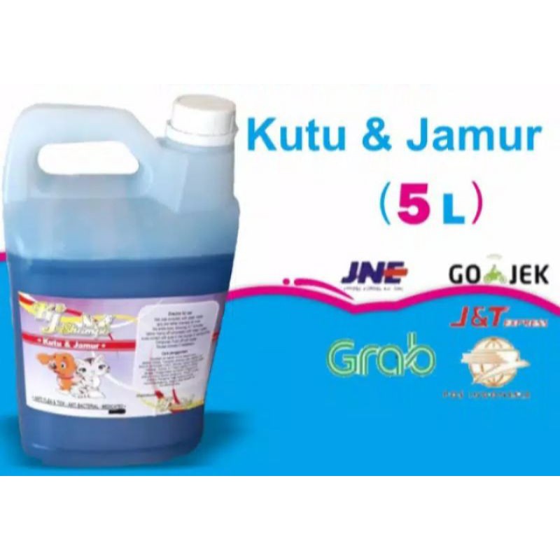 shampo kj kutu dan jamur 5liter all varian aroma