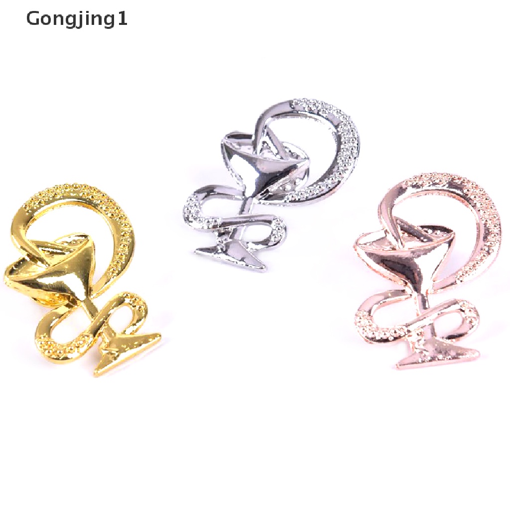 Gongjing1 Bros Pin Desain Simbol Medis Ular Aksesoris Wanita