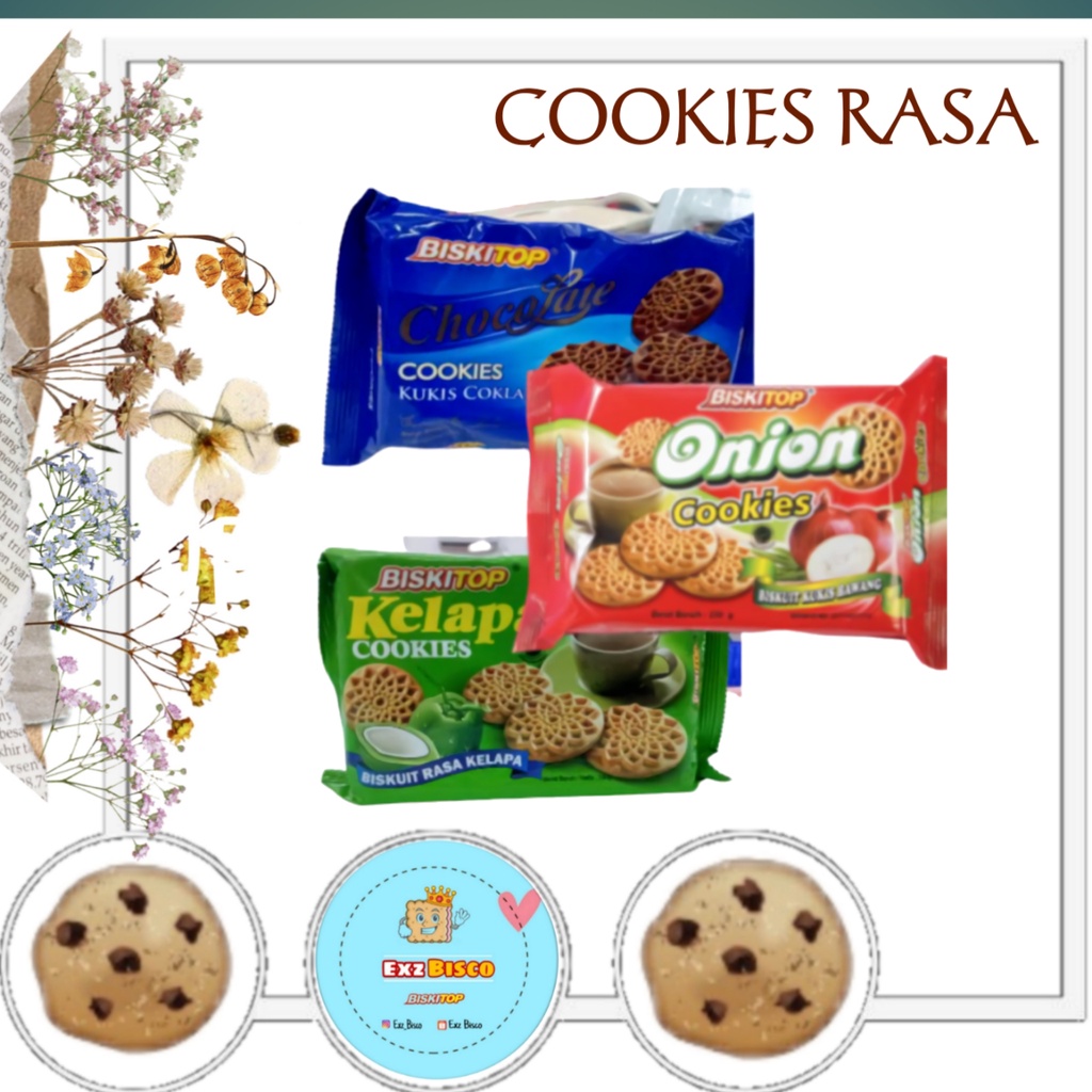 

EXZBISCO - COOKIES 12 330g Biskuit Kue Kering Anak Dewasa Enak Renyah Biscuit
