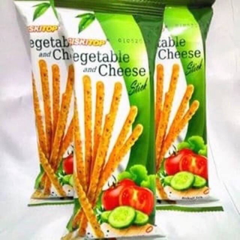 

Biskitop Vegetable and Cheese 1 pcs / Biskuit Biskitop Cheese Stick / Cistik Keju Biskitop terenak