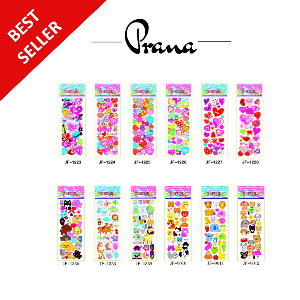 

Stiker Lucu Serbaguna; Untuk Kulkas, Hp, Buku, DLL