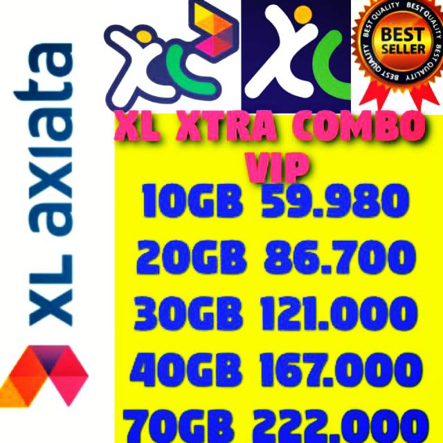 XL XTRA COMBO VIP Termurah
