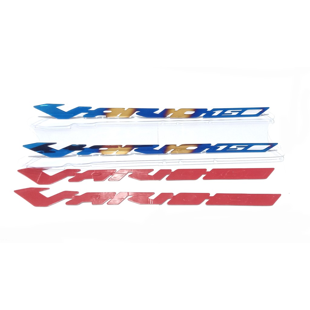 EMBLEM TWOTONE PCX - NMAX-SCOOPY-VARIO 150-CLICK-BEAT LOGO MOTOR TWOTONE