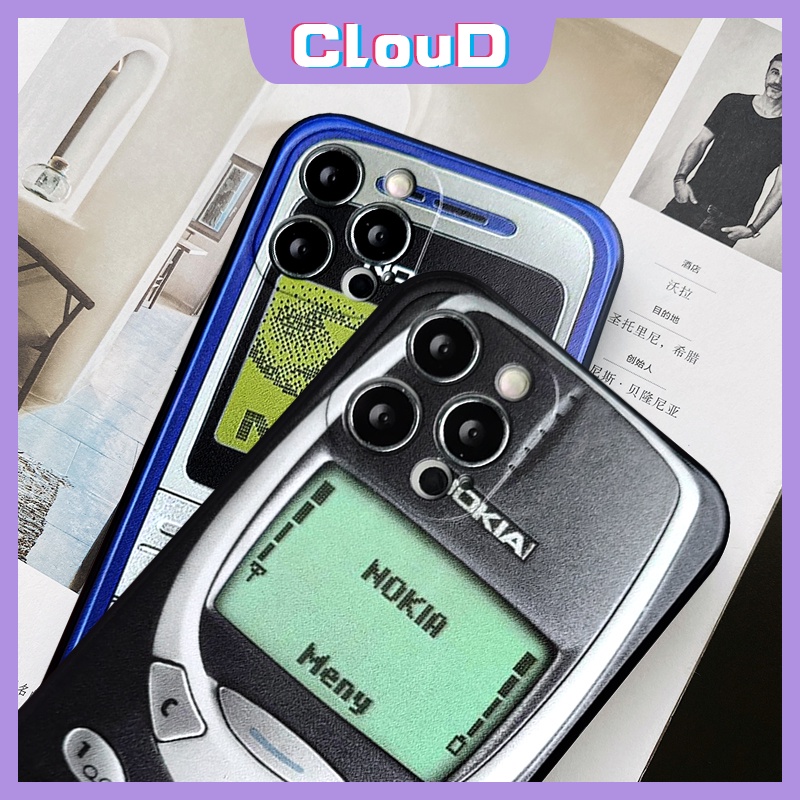 NOKIA Cover Pelindung Lensa Motif Vintage Untuk Oppo A15 A57 2022 A76 A96 A11 A92 A12 A72 A36 A52 A95 A5S A1K A54 A12E Reno 5F 4Lite 6 4F A16 A53 F11