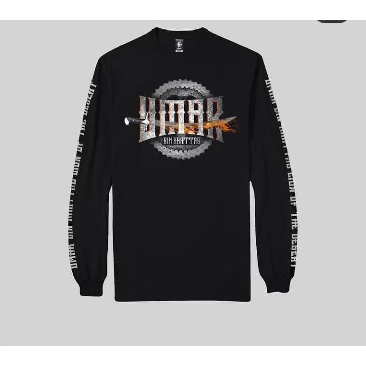 BAJU KAOS MUSLIM LENGAN PANJANG 22- BAJU ISLAM - BAJU PALESTINE - BAJU TAUHID - BAJU HIJRAH
