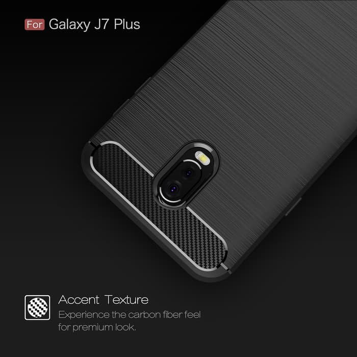 FIBER LINE Case Samsung Galaxy J7 Plus 2017 / case hp / soft case Samsung J7 Plus 2017 / hard case