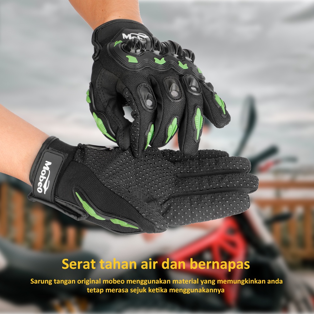 [BARU] Mobeo Sarung Tangan Motor Rider Sporty Biker Gloves