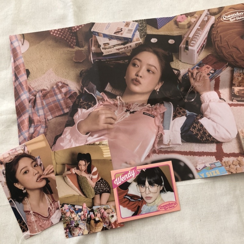 [OFFICIAL] special card wendy postcard irene folder poster yeri queendom girls