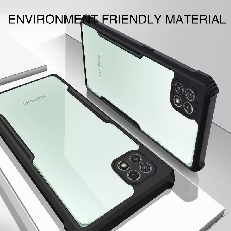 Promo Case Samsung A22 5G 2021 SoftCase Slim Armor Transparan Clear Pelindung Belakang HP