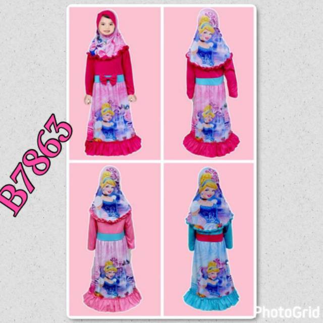 gamis anak import