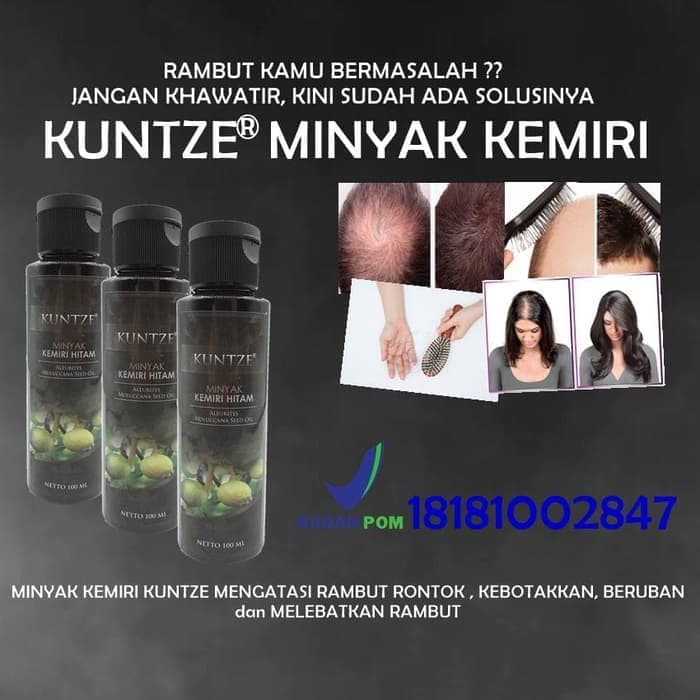 KUNTZE MINYAK KEMIRI BPOM