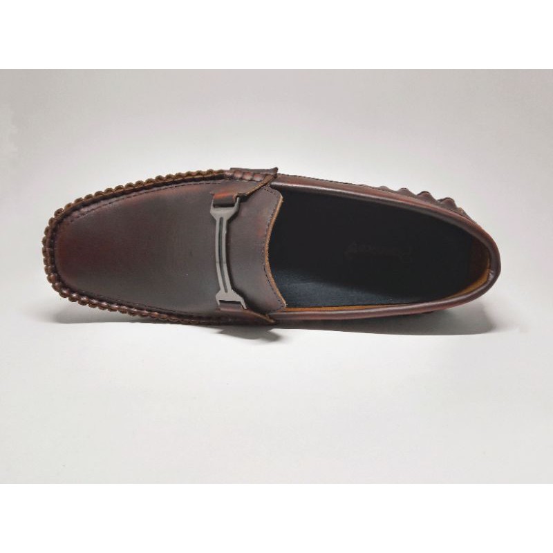 sepatu pria casual prancisco original leather keren berkualitas