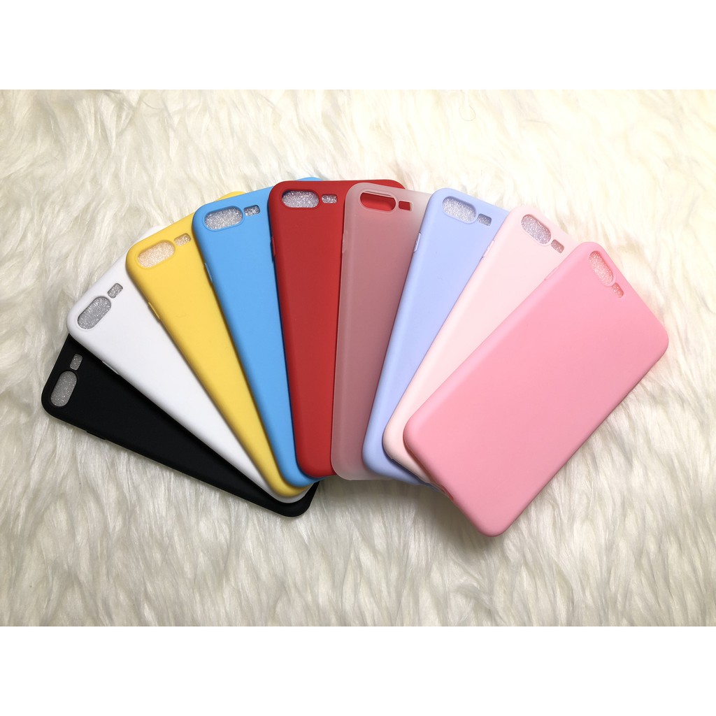 C107 Iphone XR / X XS / XS MAX Colourful Ultrathin Silicone Case / Matte Case