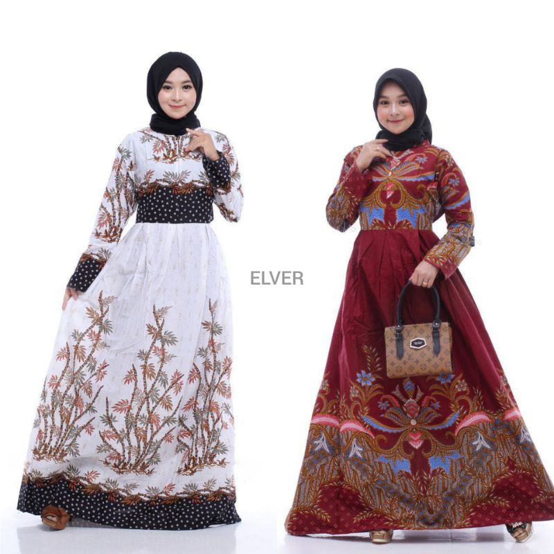 GAMIS BATIK MS SRIWEDARI MODERN / GAMIS BATIK BUSUI