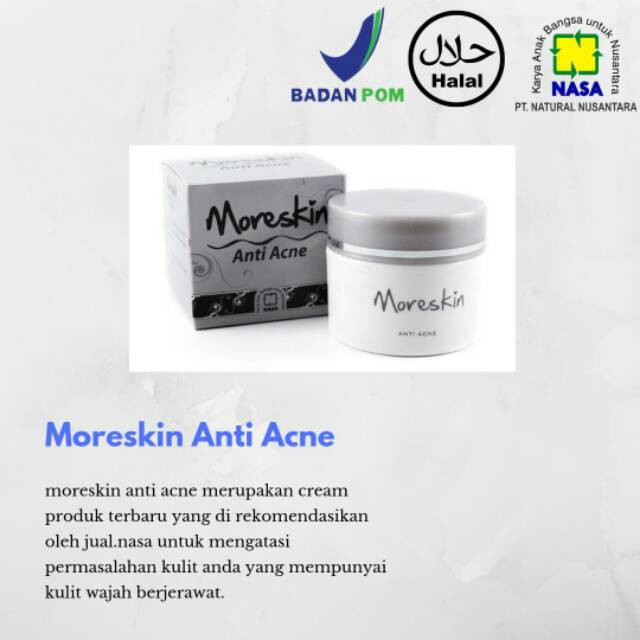 MORESKIN ANTI ACNE