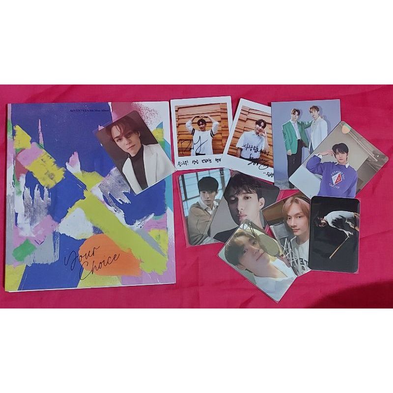 [CLEARANCE SALE] ALBUM SEVENTEEN YOUR CHOICE BESIDE Ver. UNSEALD (minus CD)