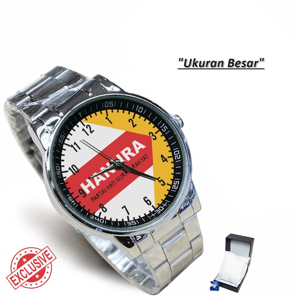 Jam Tangan Rantai Couple PARTAI HANURA (Nice)