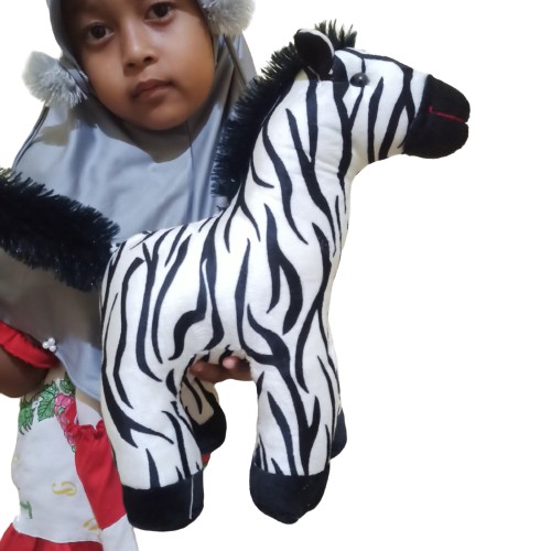 boneka kuda ZEBRA M murah