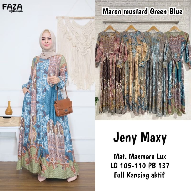 Gamis Wanita - Jeny Maxy by Faza