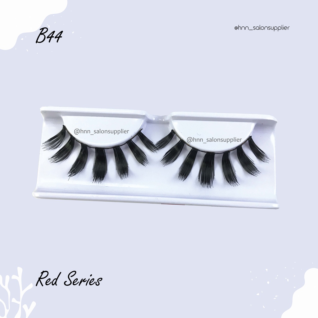 B44 Bulu Mata Palsu Handmade Fake Eyelash Eye Lashes Lash Artifivial Belle Eyelashes